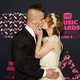 Clare Bowen and Brandon Robert Young at the 2016 CMT Awards, via Getty